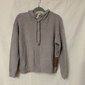 Cozy Gray Hoodie Sweater Size S